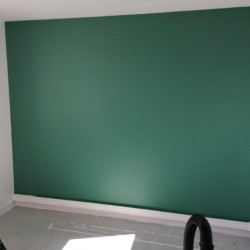 Peinture mur de couleur